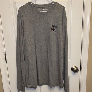 Psycho Bunny Gray Men's Long Sleeve Shirt size 8(xxl)
